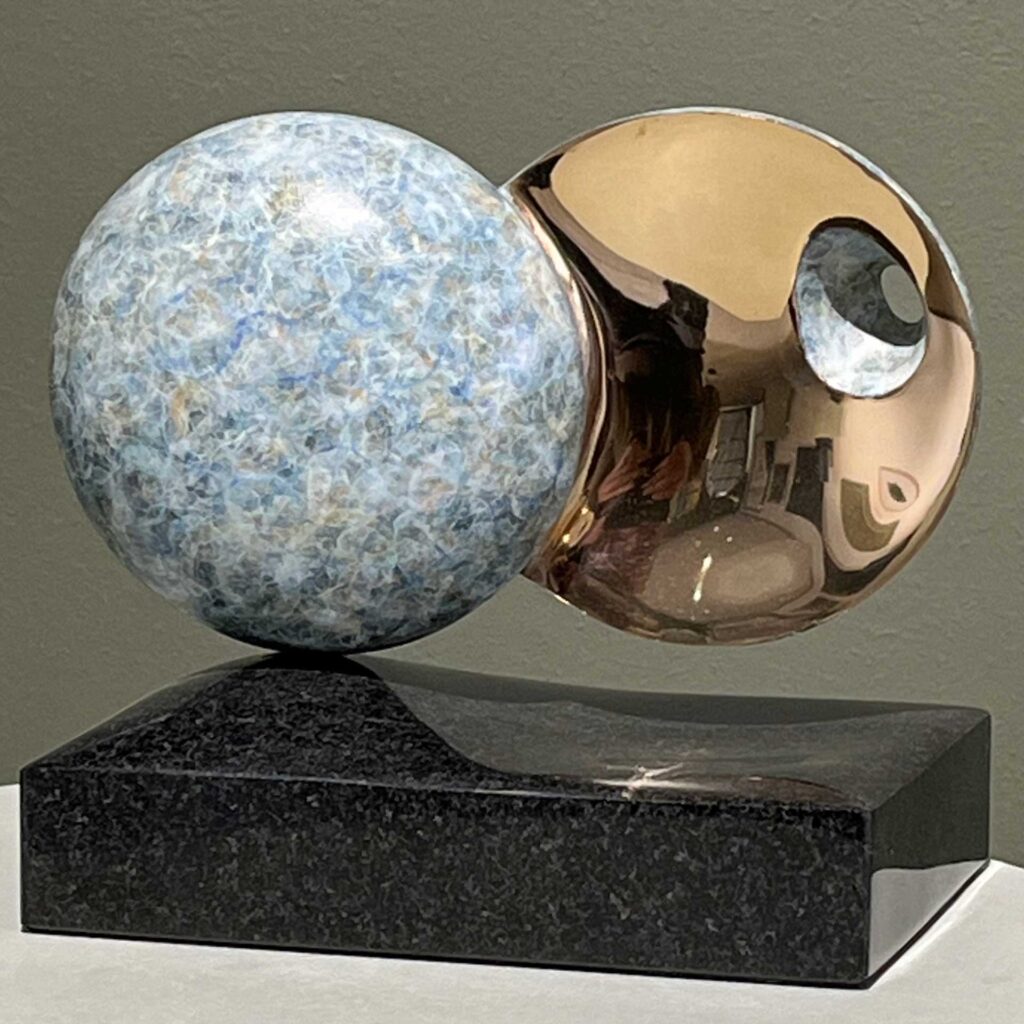 Luna: Patinated bronze 160 x 180 x 112mm Edition of 12