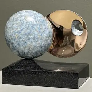 Luna: Patinated bronze 160 x 180 x 112mm Edition of 12
