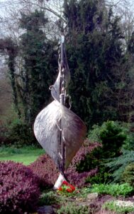 Pontesbury Sculpture: Stainless steel