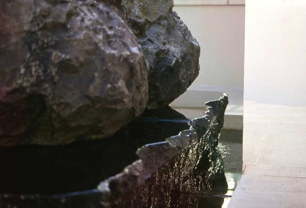 Detail: 'Life Spring and Bedrock' Hammersmith Hospital. Jeremy Schrecker