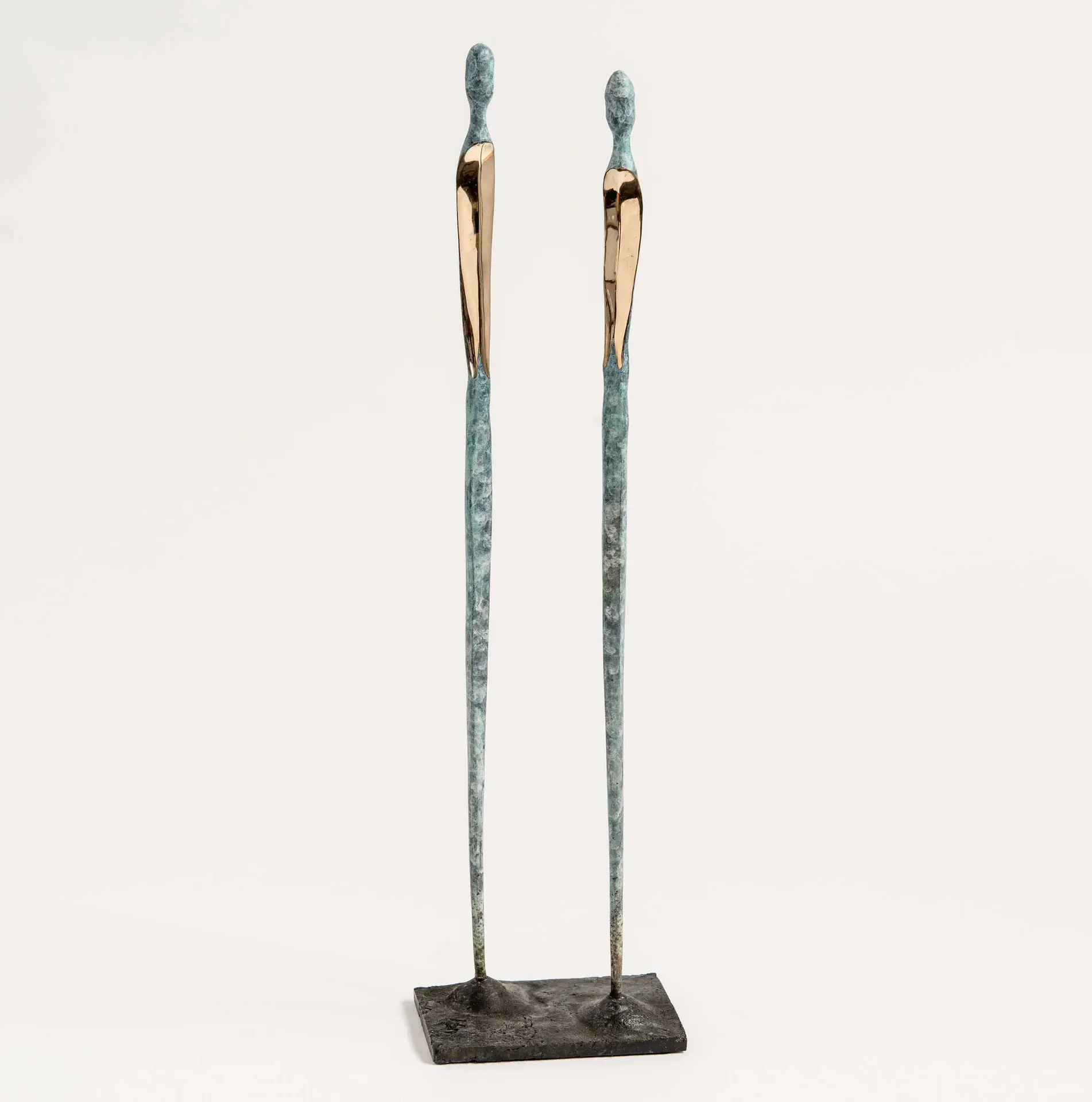 Siblings: Patinated bronze 420 x 110 x 68mm Edition of 12