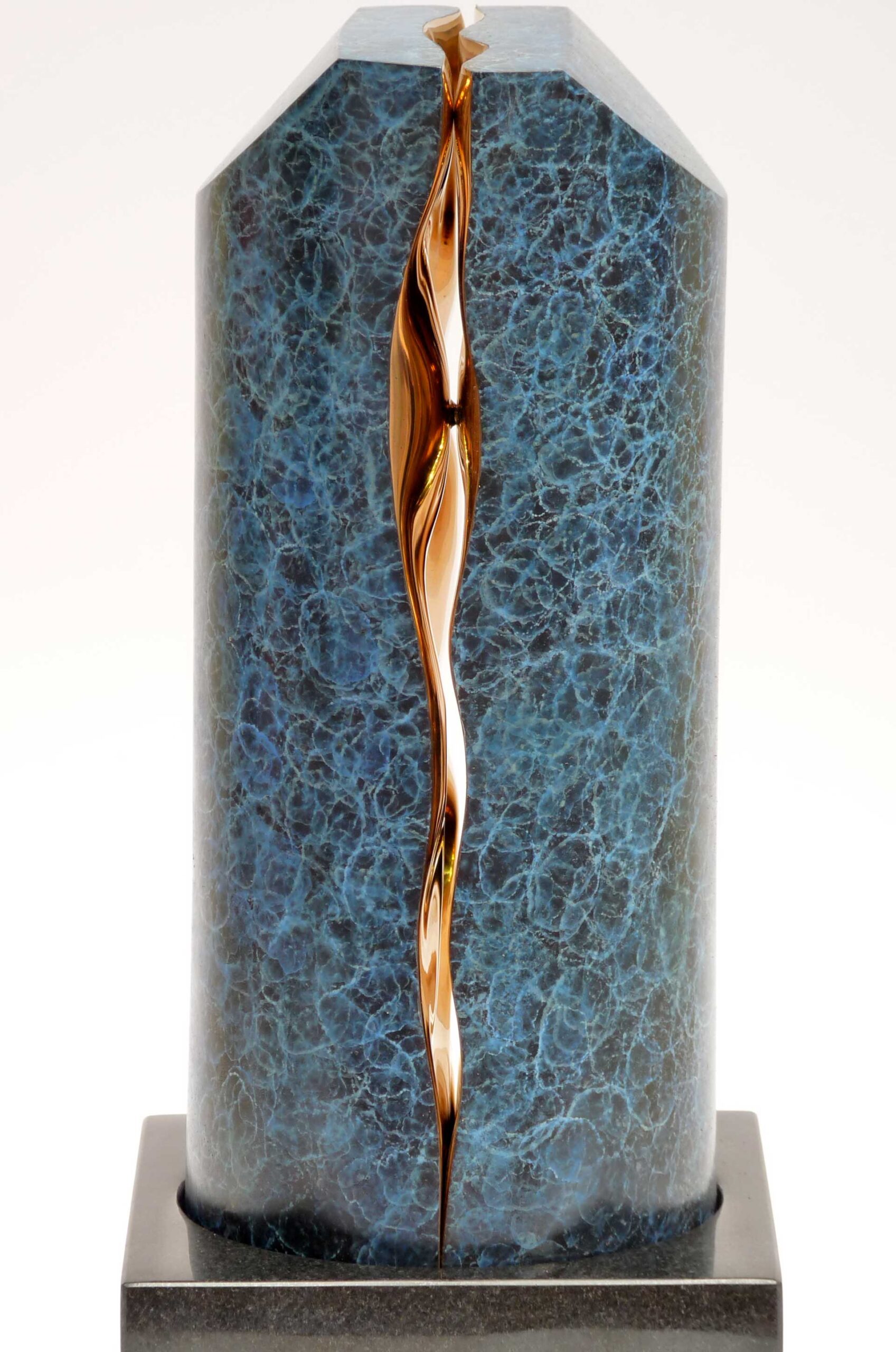 Tendresse Blue: Patinated bronze 312 x 145 x 145mm Edition of 8