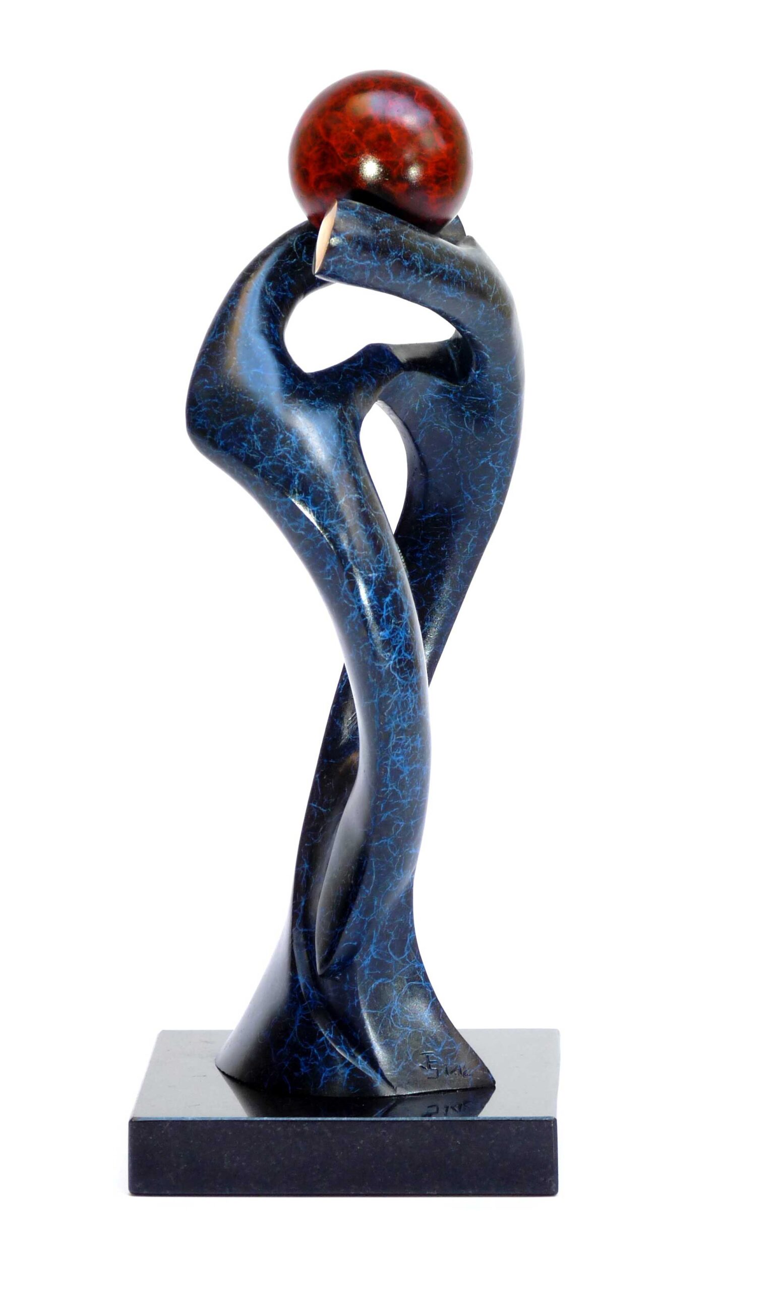 Illiad: Patinated bronze 390 x 350 x 70mm Edition of 12