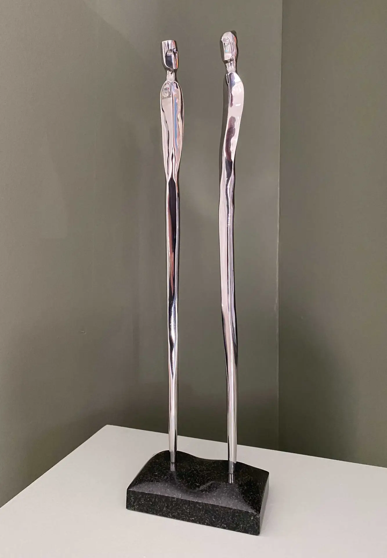Bar Stock Siblings: Forged stainless steel, 400mm
