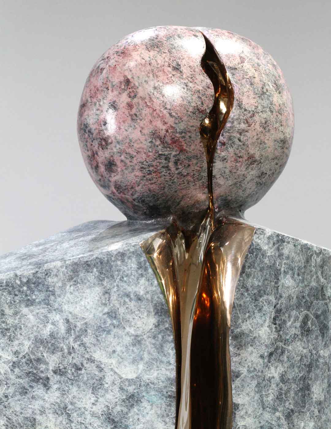 Tulpa Detail: Patinated bronze, 630x 300x 180, Edition of 4